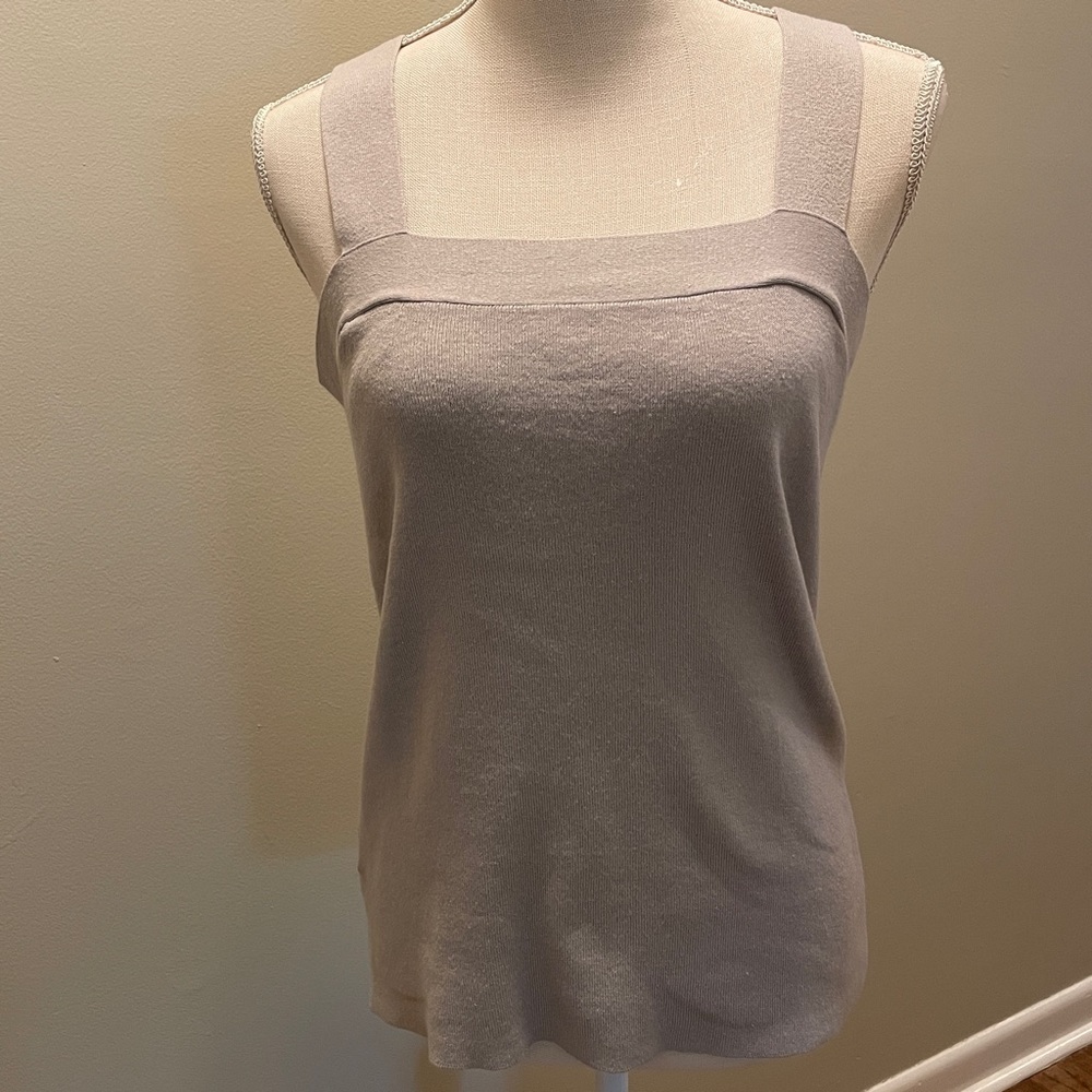 Linen blend cami/tank top. Size MP. NWT.